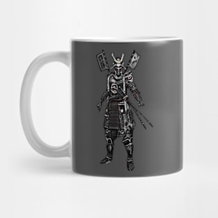 Two Flags Samurai Mug